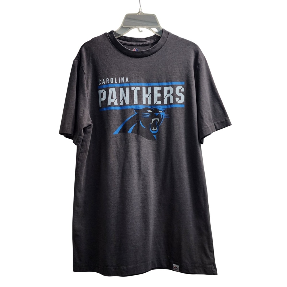 Majestic Carolina Panthers Kids‎ T Shirt Size S NFL Football Graphic Tee